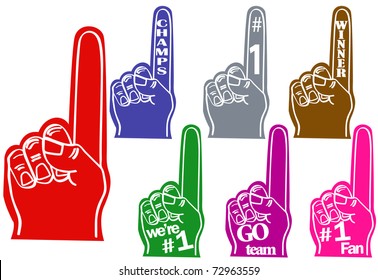 12,177 Foam Finger Stock Vectors, Images & Vector Art 