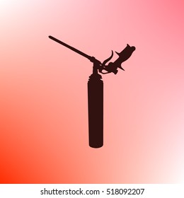 Foam gun icon
