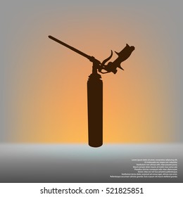 Foam gun icon