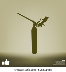 Foam gun icon