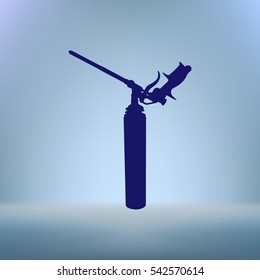 Foam gun icon