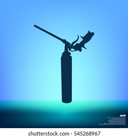 Foam gun icon