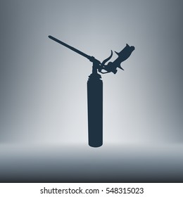 Foam gun icon
