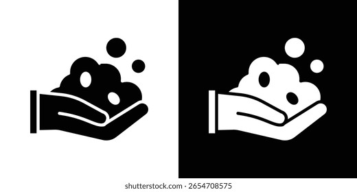 Icono de espuma de un Vector de estilo plano