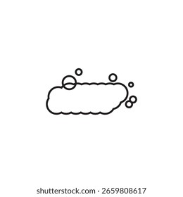 Icono de espuma Ilustración Elemento Diseño