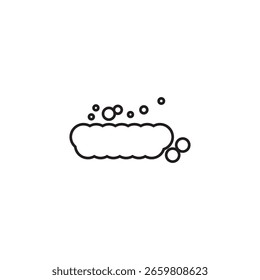 Illustrationselement mit Schaumsymbol