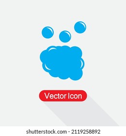 Foam Icon Vector Illustration Eps10