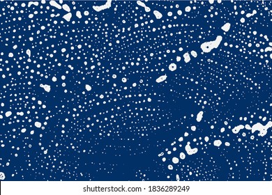 Foam soap white bubble on black background. Abstract liquid shampoo grunge. Clean water suds texture in bath. House cleaning concept.