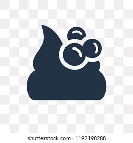 Foam vector icon isolated on transparent background, Foam transparency concept can be used web and mobile