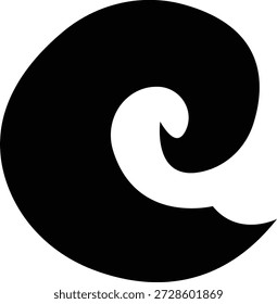 Icono de onda espumosa, que muestra el agua del mar del océano con espuma blanca y movimiento. Ideal para temas de playa, brecha de ballena, cresta espumosa, onda turbulenta, diseño marino, App de Clima, gráficos de viaje, infografías.