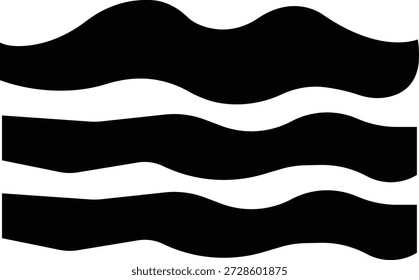 Icono de onda espumosa, que muestra el agua del mar del océano con espuma blanca y movimiento. Ideal para temas de playa, brecha de ballena, cresta espumosa, onda turbulenta, diseño marino, App de Clima, gráficos de viaje, infografías.