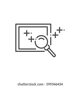Focus Advertisement, marketing icons