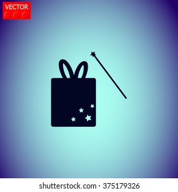 Focus box vector icon.