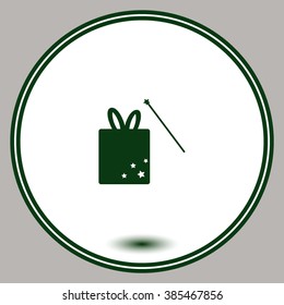 Focus box vector icon.