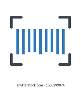 focus glyph colour vector icon