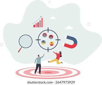 Focus group research service.people study target audience in centric aim for business promotion and brand product advertising. character life .
