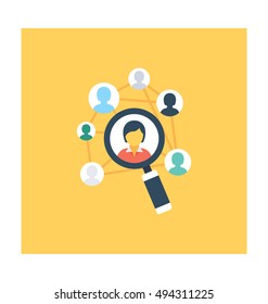 Focus Group Vector Icon