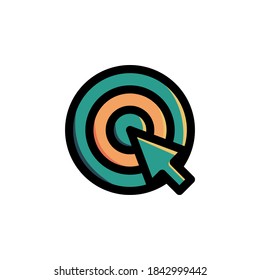 Focus Icon. Business Icon Set Vector Logo Symbol.
