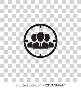 focus icon , business icon vector