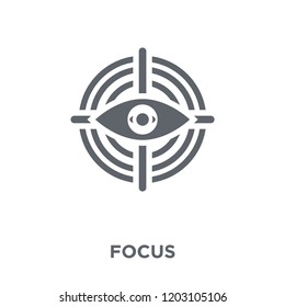 Focus icon. Focus design concept from  collection. Simple element vector illustration on white background.