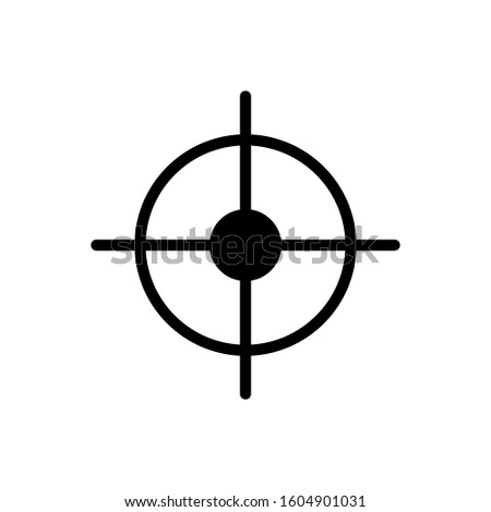 focus icon design vector template