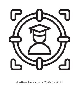 Focus Icon Element for Design