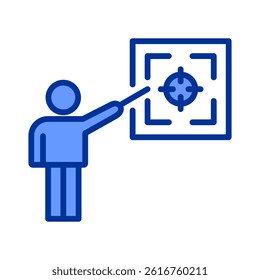 Focus Icon Element For Design