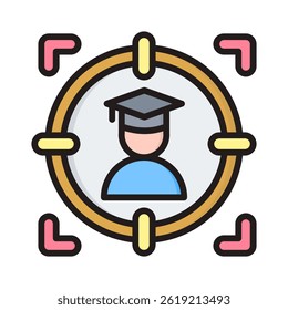Focus Icon Element for Design
