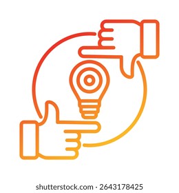 Focus Icon Element for Design