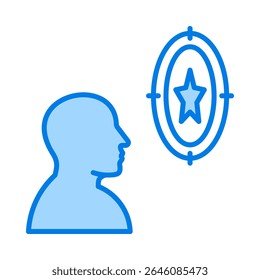 Focus Icon Element for Design