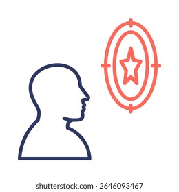 Focus Icon Element for Design
