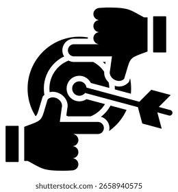 Focalizar Elemento De Ícone Para Design