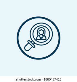 icono de foco aislado en fondo blanco de la colección de inicio y desarrollo. icono de enfoque moderno y moda símbolo de enfoque moderno para logotipo, web, aplicación
