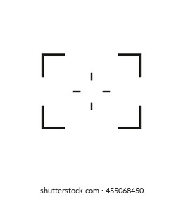Focus Icon ,line vector icon