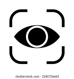 icono de foco o logotipo símbolo de signo aislado ilustración vectorial - iconos vectoriales de estilo negro de alta calidad
