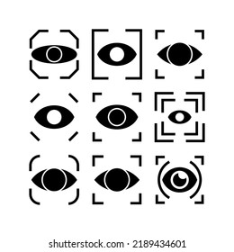focus icon or logo isolated sign symbol vector illustration - Collection of high quality black style vector icons
