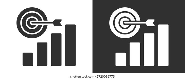 Conjunto De Iconos De Enfoque Colección De Vector Aislado En Blanco Y Negro