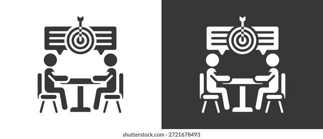 Conjunto De Iconos De Enfoque Colección De Vector Aislado En Blanco Y Negro
