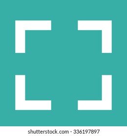 Focus icon sign Illustration