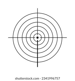 diseño de ilustración de vector de icono de foco
