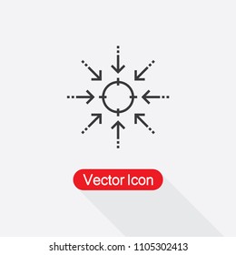 Focus Icon Vector Illustration Eps10