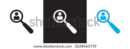 Focus icon.  Vector illustration. isolated on white and black background. EPS 10