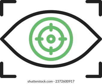 Focus icon vector image. Suitable for mobile application web application and print media.