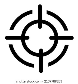 focus icon vector with simple design.focus lens icon