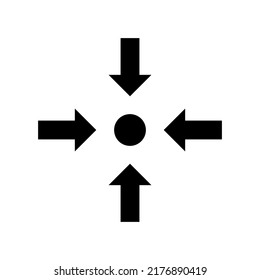 Focus Icon Vector Symbol Design Illustration
