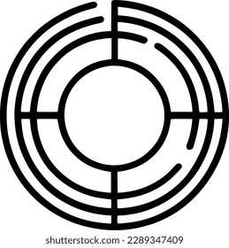 focus icon vector symbol design illustration
