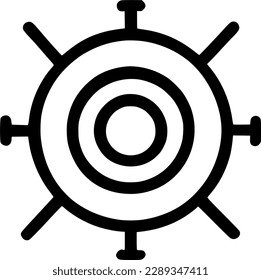 focus icon vector symbol design illustration