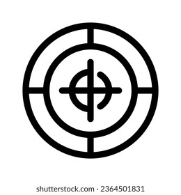 Focus Icon Vector Symbol Design Illustration