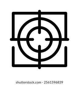 Focus Icon Vector Symbol Design Illustration