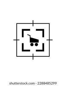 icono de foco,mejor icono plano del vector.